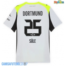 Camisa de time de futebol Borussia Dortmund Niklas Sule #25 Replicas 2º Equipamento 2025-26 Manga Curta